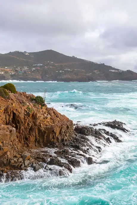A View of a Bay in Ensenada, Mexico