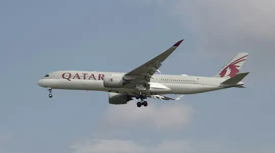 A Qatar Airways Plane