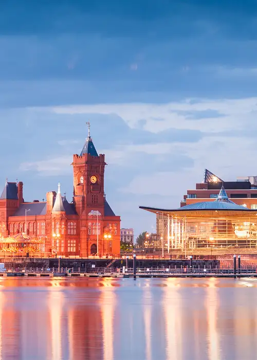 A view of Cardiff, Wales