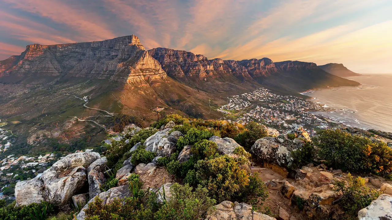 A view of Mountains in South Africa