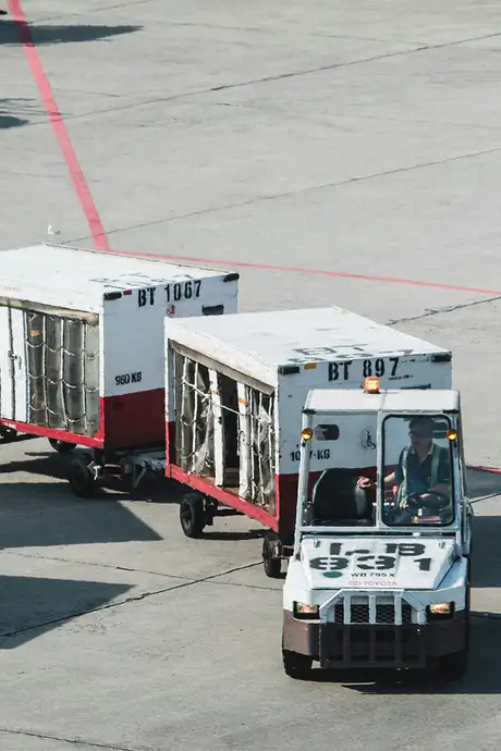 A Baggage Handler at an Airport