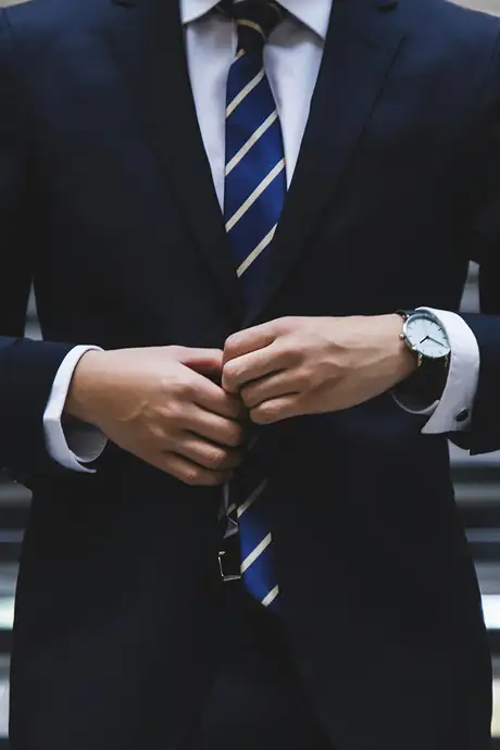 A Man in a Suit