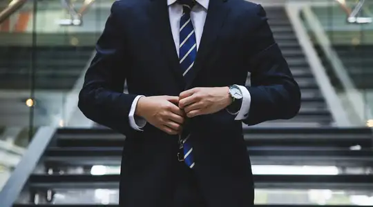 A Man in a Suit