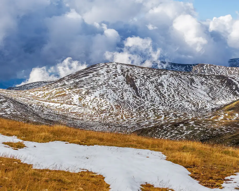 A View of Mount Kosciuszko, Australia