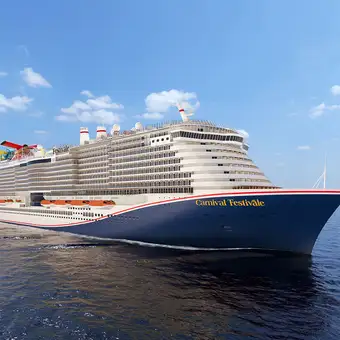 The Carnival Festivale at Sea