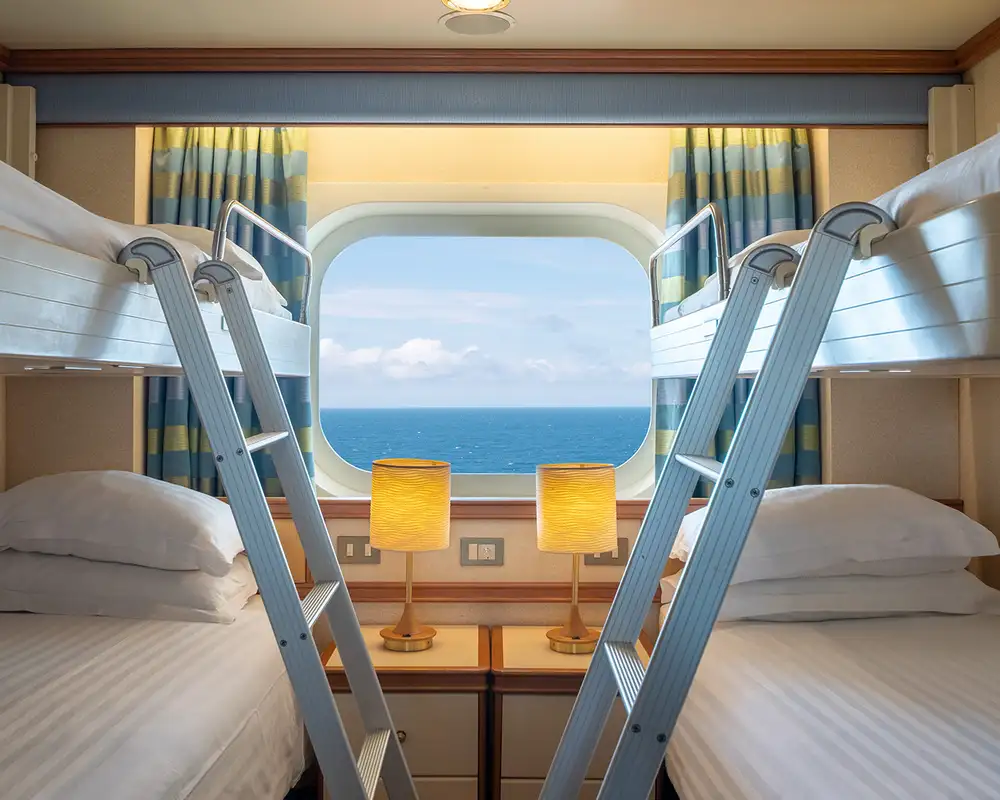 P&O Seaview Cabin