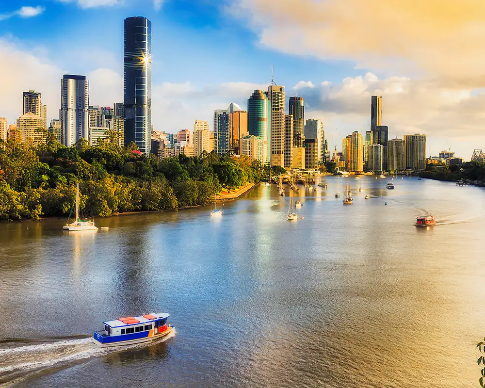 A View of Brisbane, Australia
