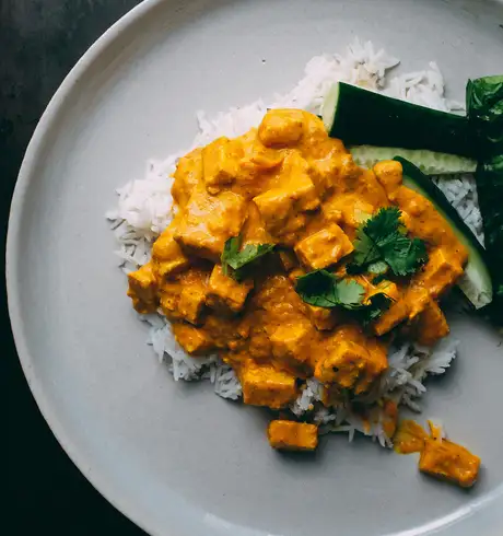 A plate of Curry