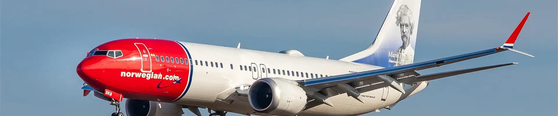 A Norwegian Air Plane