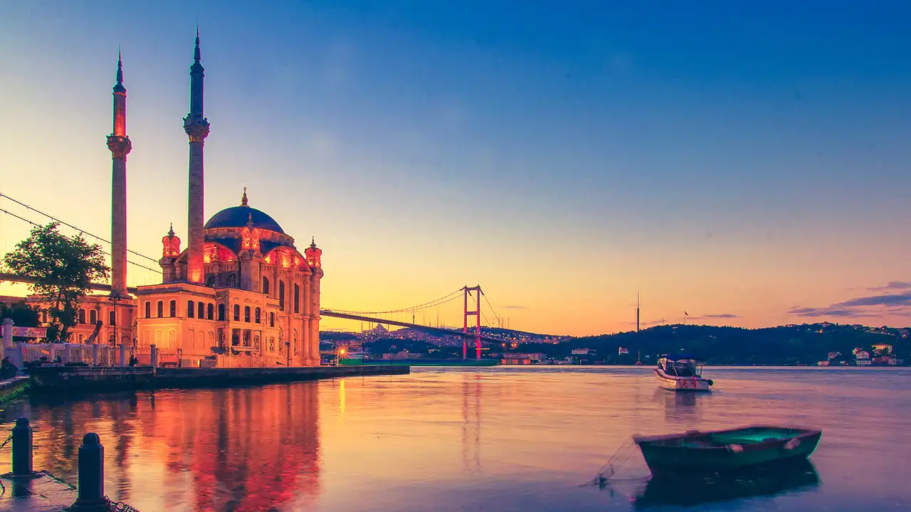 The skyline of Istanbul