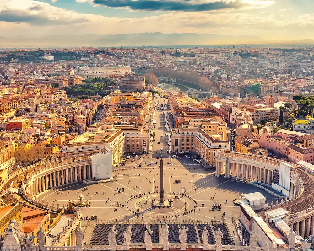 Rome from above