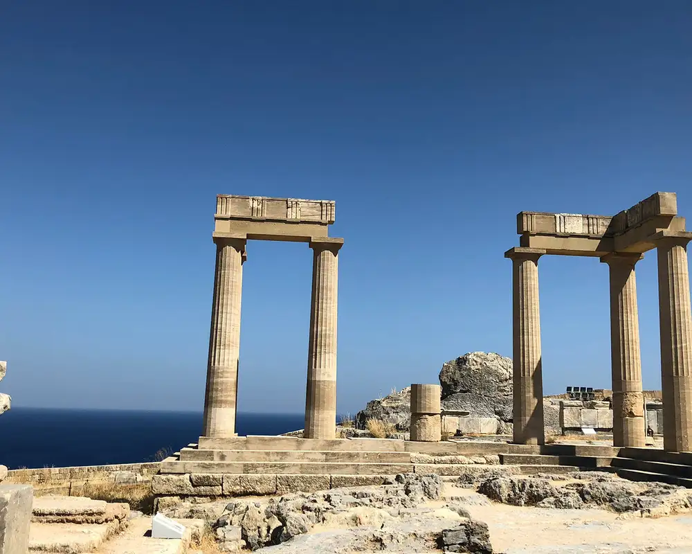 An image of Ruins in Rhodes
