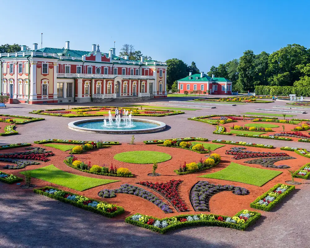 A View of Kadriorg Palace in Tallinn, Estonia