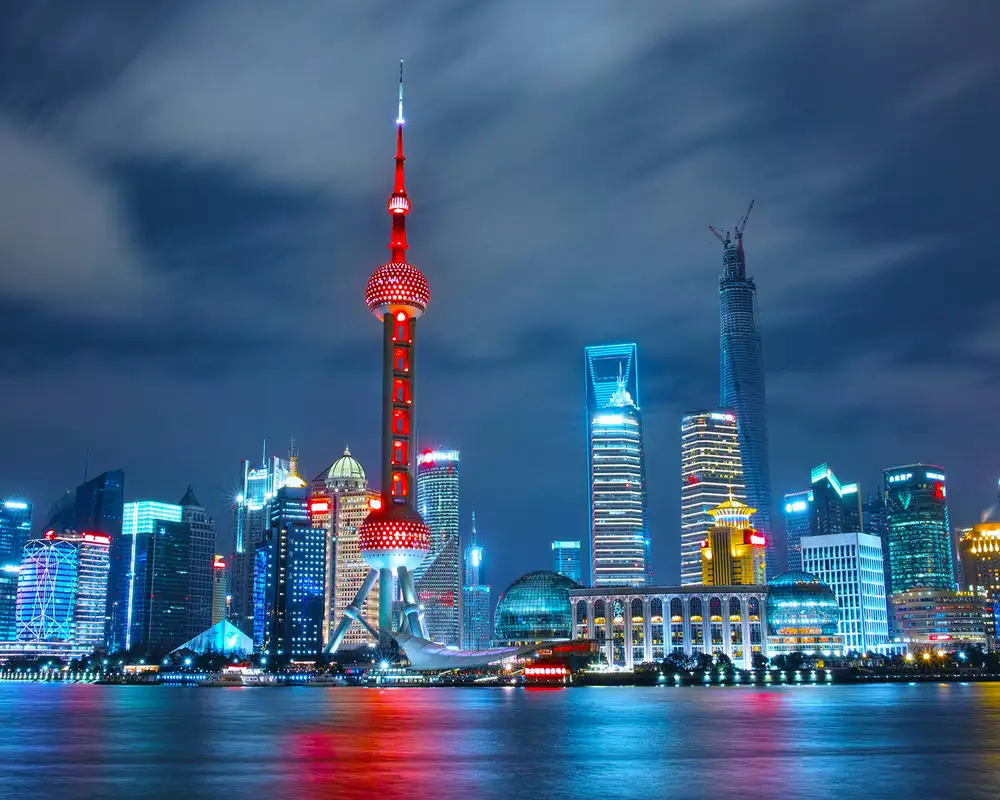 A View of the Shanghai skyline