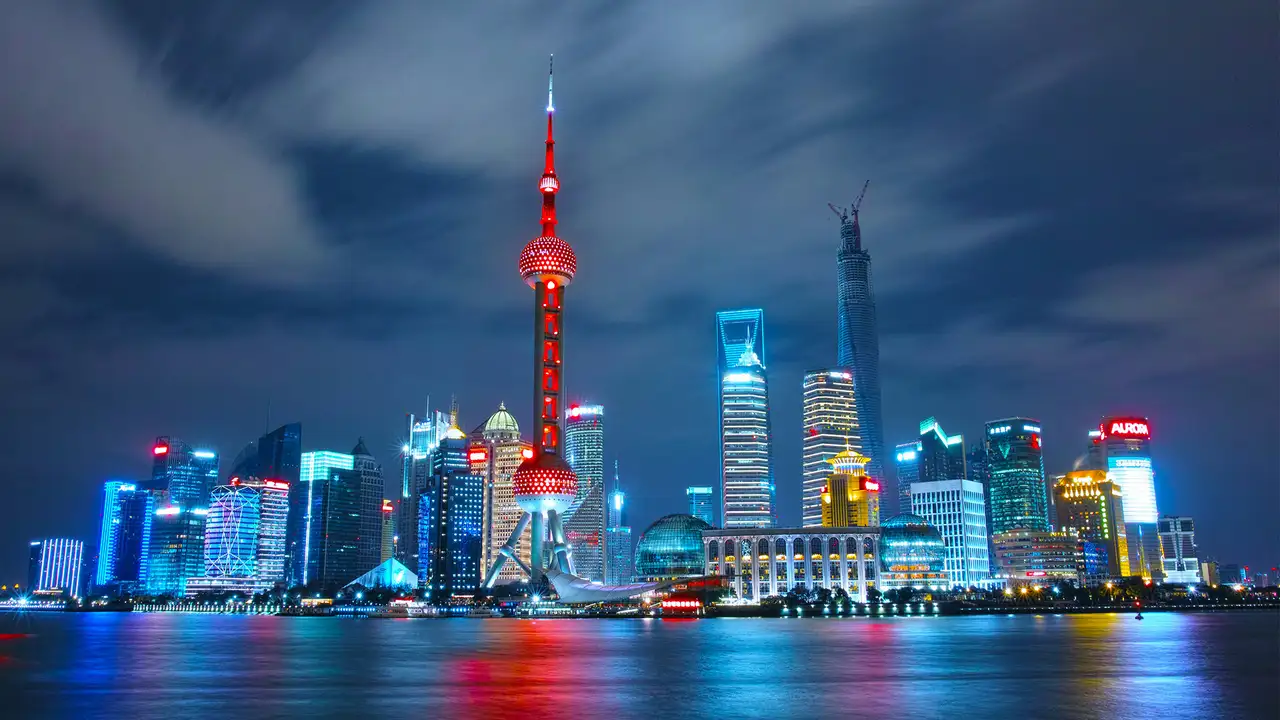 A View of the Shanghai skyline