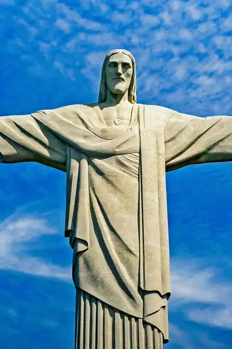 The Christ the Redeemer Statue in Rio De Janeiro