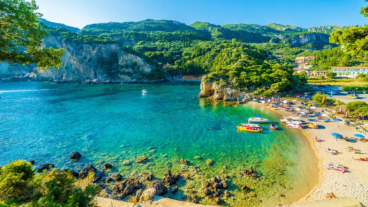 An Image of a Greek Beach