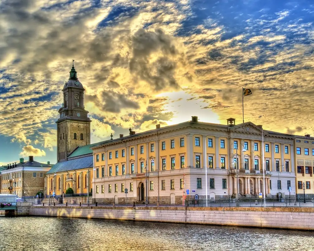 A view of Gothenburg's City Hall