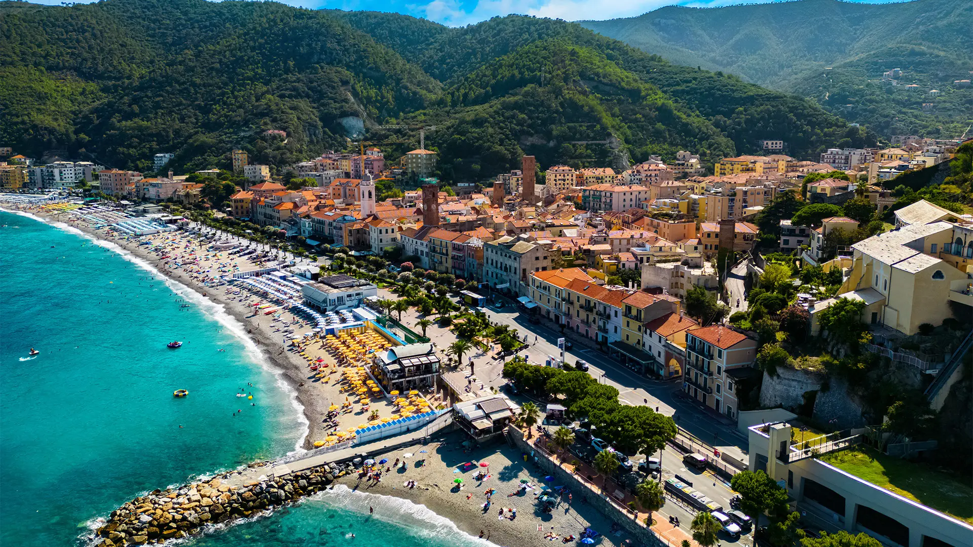 An Aerial View of Savona, Italy