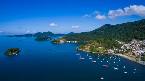 The landscape of Rio De Janeiro in Brazil