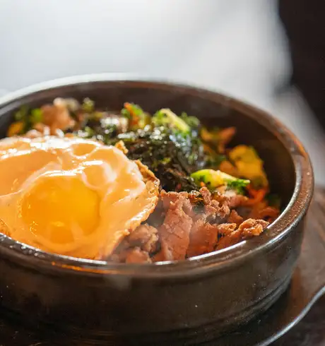 A Korean Dish called Bimbap