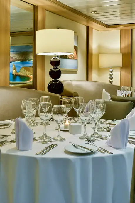 Darwins Restaurant on Celebrity Ships