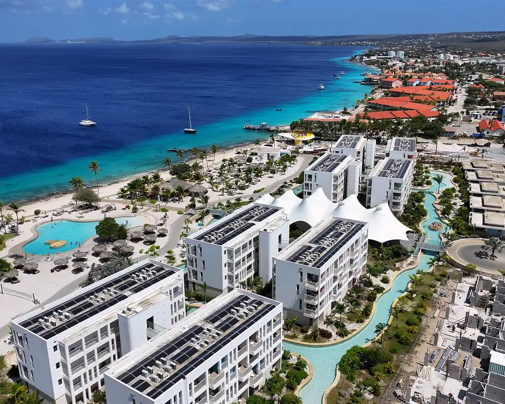 An aerial view of Bonarie