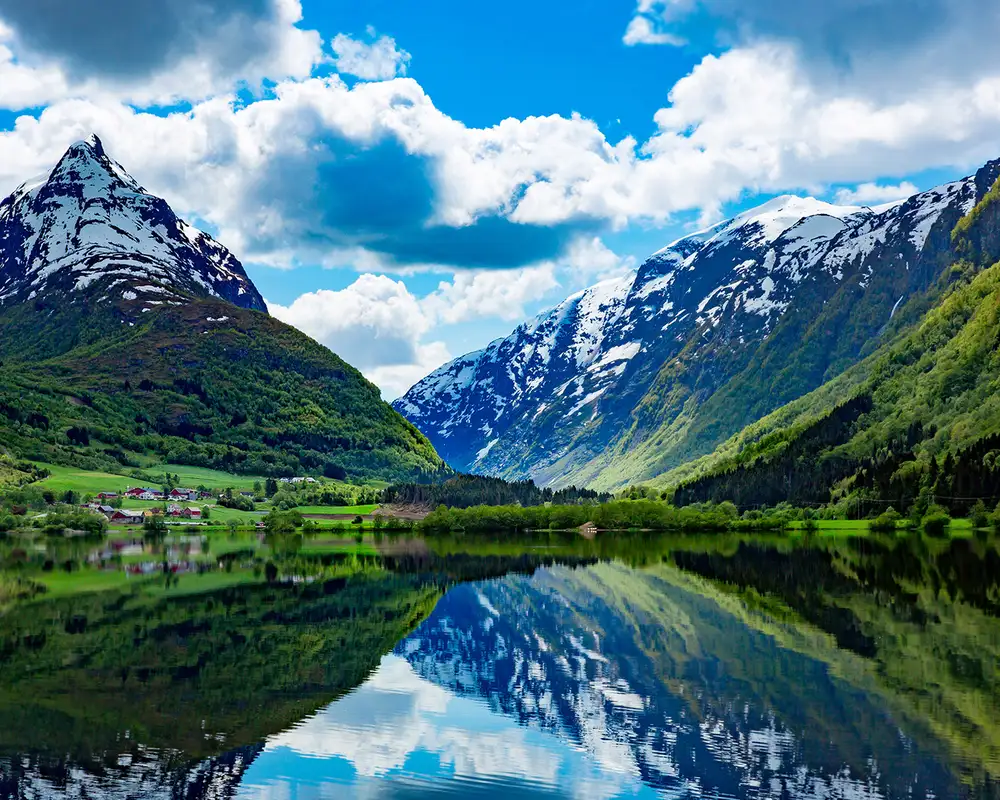 A view of a Fjord