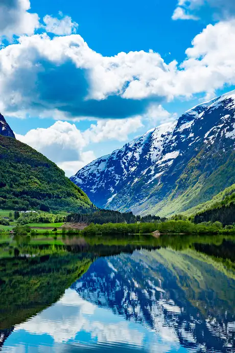 A view of a Fjord