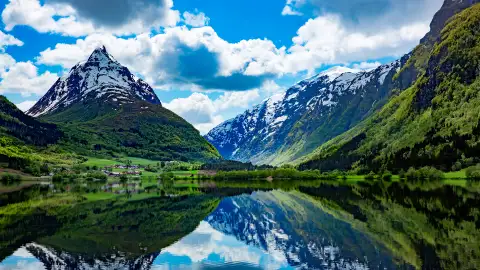 A view of a Fjord