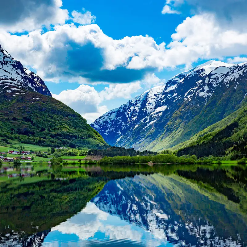 A view of a Fjord