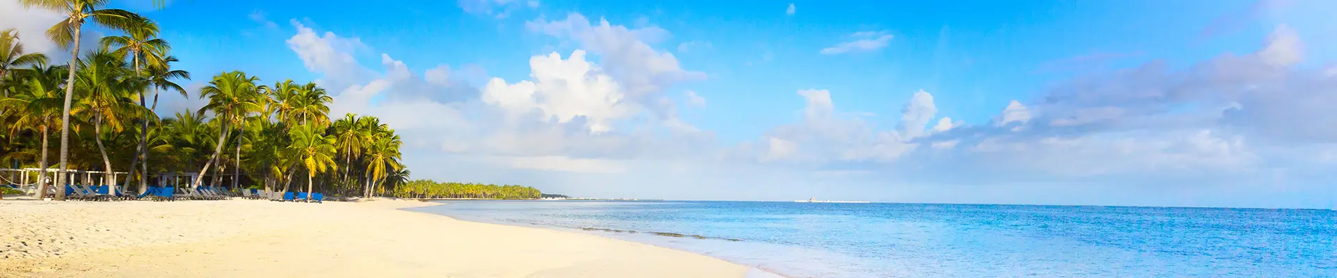 A sunny beach in bermuda