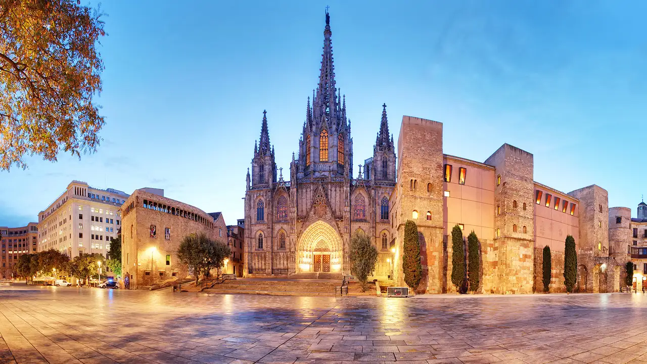An image of a Gothic Cathedral in Barcelona