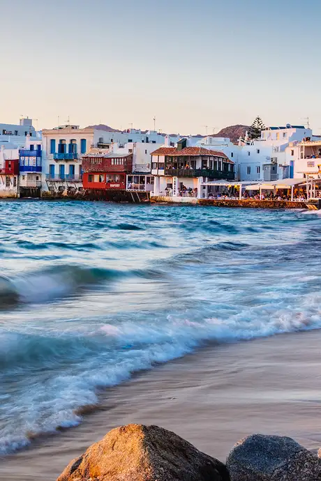 The shore of Santorini