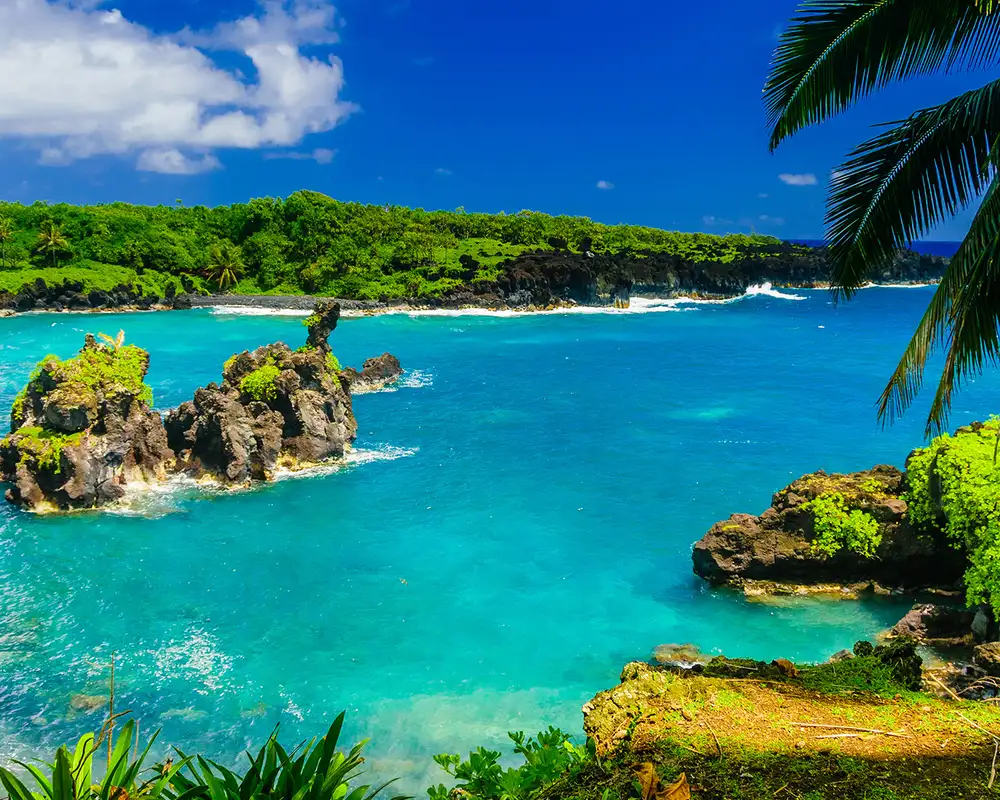 A bay in Hawaii