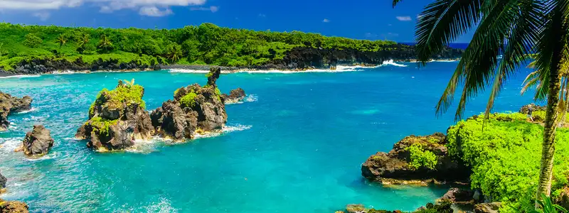 A bay in Hawaii
