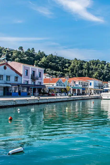 Katakolo port in Katakolon, Greece