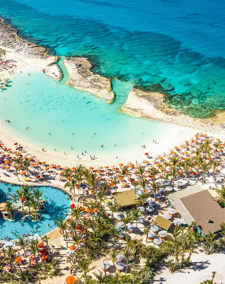 An Image showing one of Perfect day's picturesque beaches