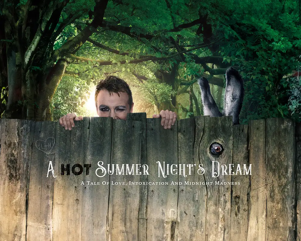 A Poster for A Hot Summer Night's Dream on Celebrity Ships