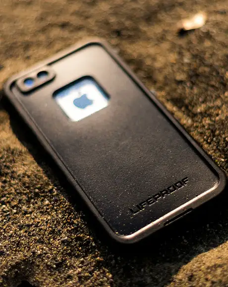 A Phone in a case