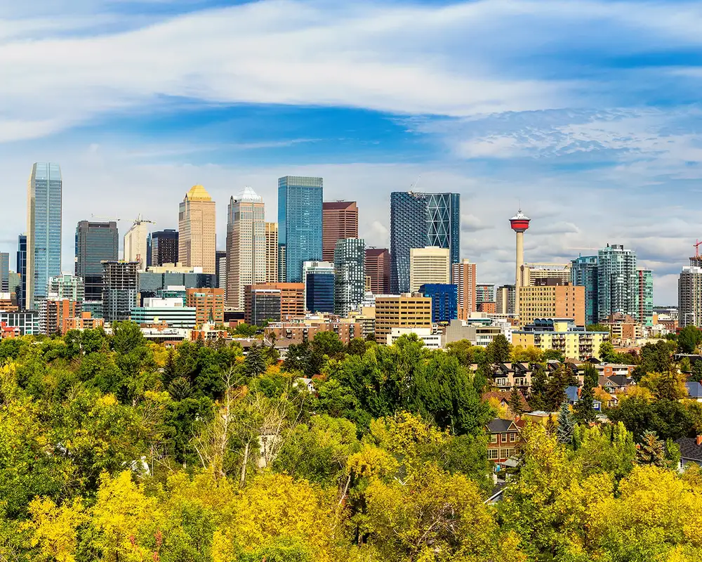 The Skyline of Calgary