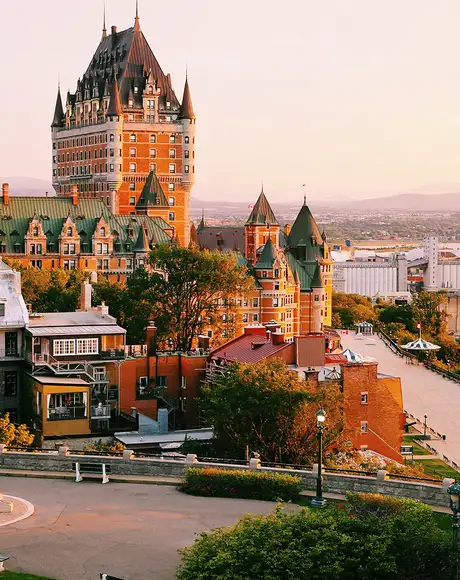 An image of buildings in Canada