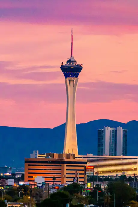 The Stratosphere Tower in Las Vegas