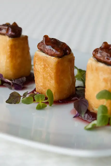 A desert Served at Aquilia on Azamara Crusies