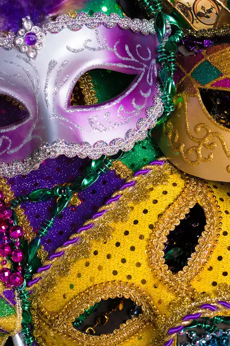 Mardi Gras Party masks