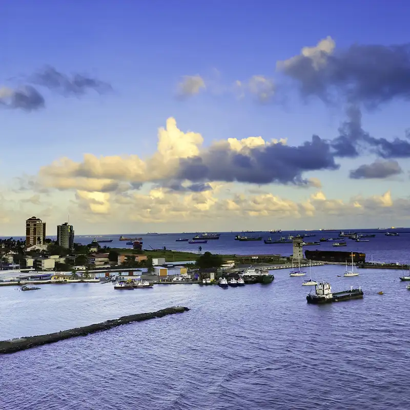 Aerial view of Panama