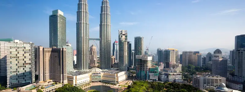 The skyline of Kuala Lumpur