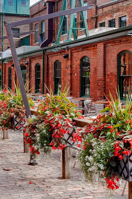 The Distillery District in Toronto