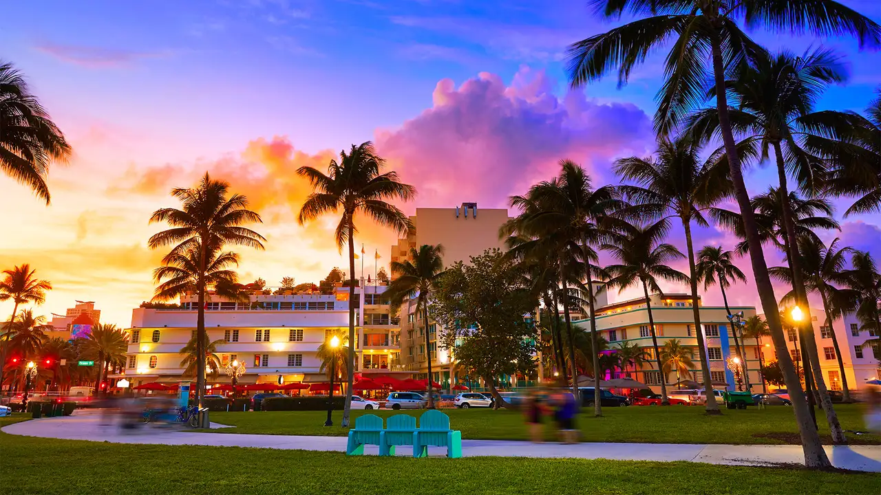 Miami at Sunset
