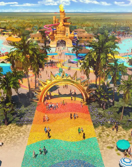 The Welcome Portal on Celebration Key